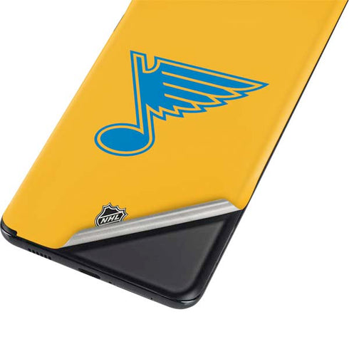 NHL St. Louis Blues Solid Background Galaxy S21 Plus 5G Skin